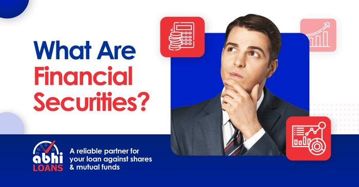 What are securities in finance